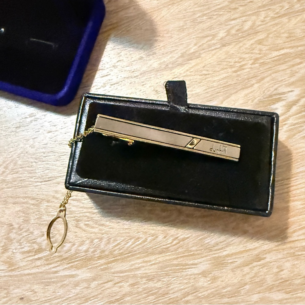 24k GP Dunhill Gold Tie Bar